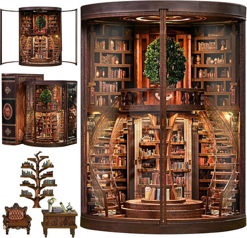 Classical Library DIY Book Nook