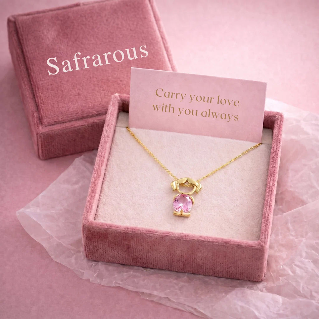 Mom and children necklace